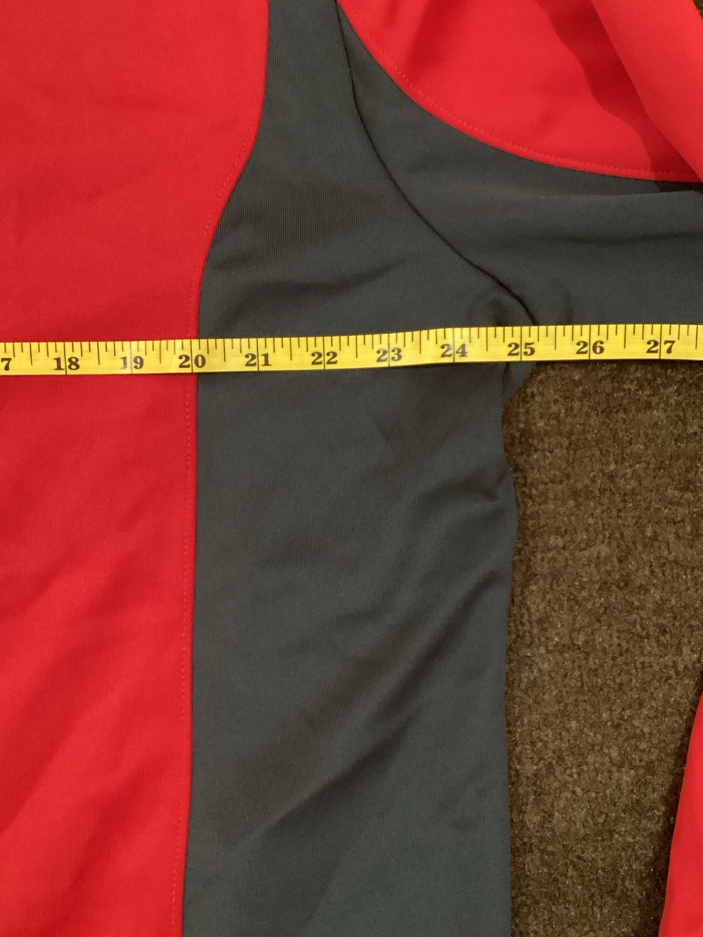 Jordan Red and Gray Performance Full-Zip Jacket - Picture 5 of 7